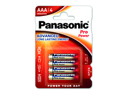 Panasonic LR03 Pro Power Alkaline 1 5V Blister 4