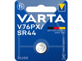 Varta 4075 V76PX SR44 Silver 1.55V Blister 1