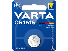 Varta 6616 CR1616 Lithium 3V Blister 1