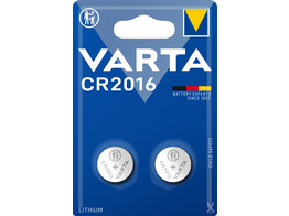 Varta 6016 CR2016 Lithium 3V Blister 2