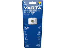 Varta 18631 Outdoor Sports Ultralight H30R White