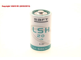 Saft LSH20 ER D 3.6V  34.2 x 61