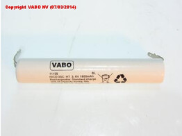 Vabo Nicd 3SC 1800 HT STACK  4.8MAN -4.8MAN 3.6V 23x126