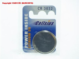 Lithium CR 3032  3VOLT CellCIUS  - BLx1