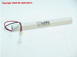 Vabo Nicd 5SC HT STACK-Wired 22AWG CONN10977 6.0V 23x215