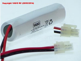 Vabo Nicd 2SC1800 HT STACK 2.4V  CONN 10977 4.2mm pitch   2