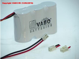 Vabo Nicd 3D 4500-HT SBS 3.6V Connector 11608  102x34x59