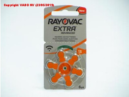 Rayovac 13 Extra Mercury free - BLx6