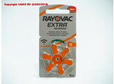 Rayovac 13 Extra Mercury free - BLx6
