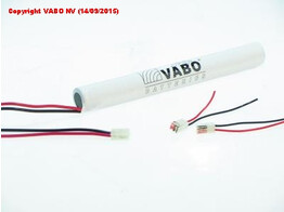 Vabo Nicd 5SC HT Stack - Wired 25cm CONN12020 6.0V 23 x 215