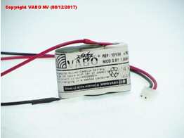 Vabo Nicd 3SC1800 HT SBS - Wired AWG CONN10977 3.6V 69x23x4