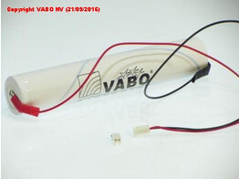 Vabo Nicd 3D 4500 HT STACK Connector 11468  3.6V 33x180