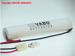 Vabo Nicd 3D 4500 HT STACK Connector 11599  3.6V 33x180