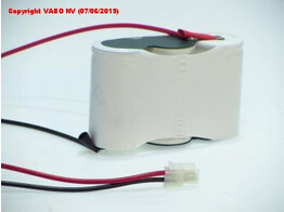 Vabo Nicd 3D 4500-HT SBS 3.6V Connector 10977  102x34x59