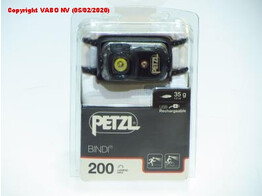 Petzl BINDI E102AA00 RECHARGEABLE 200LM - BLx1