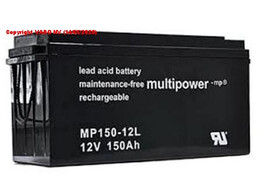 Multipower MPL150-12 Longlife  12V 150AH PB 483X170X240  46