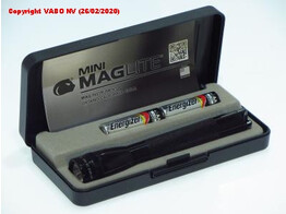 Maglite Minimag Black - M2A01LU - 2xAA incl. - GIFTBOX