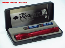 Maglite Minimag Rood M2A03LU  GESCHENKETUI
