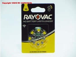 Rayovac 10/PR70 HEARING AID - BLx8 - 4600745418