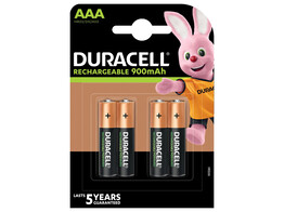 Duracell Accu AAA HR03 900mAh Precharged Blister 4