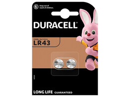 Duracell LR43 A186 Alkaline 1 5V Blister 2