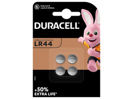Duracell LR44 A76 Alkaline 1 5V Blister 4