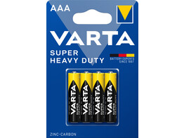Varta Superlife / Super Heavy Duty AAA Blister 4