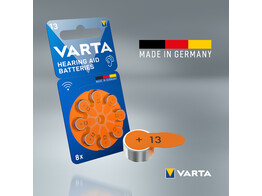 Varta 24606 Hearing Aid Battery 13 Blister 8