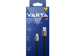Varta USB A to USB Type C Charge   Sync
