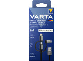 Varta 3 in 1   Micro  C  Lightning   Charge   Sync