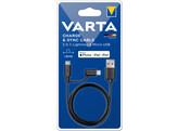 Varta  2in1 Charge   Sync Cable  Micro USB   Lightning 