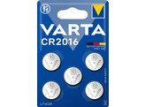 Varta 6016 CR2016 Lithium 3V Blister 5