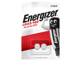 Energizer LR43/186 Alkaline 1.5V Blister 2