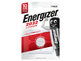 Energizer CR2032 Lithium 3V Blister 1