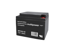 Multipower MP26-12C 12V 26AH PB 166x175x125 CYCLIC