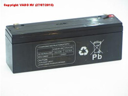 Multipower MP4-12D  12V 4AH TAB4.8MM Faston 195x47x75